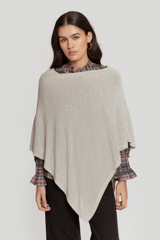 PONCHO ARMONIAS TEEN BRILLO