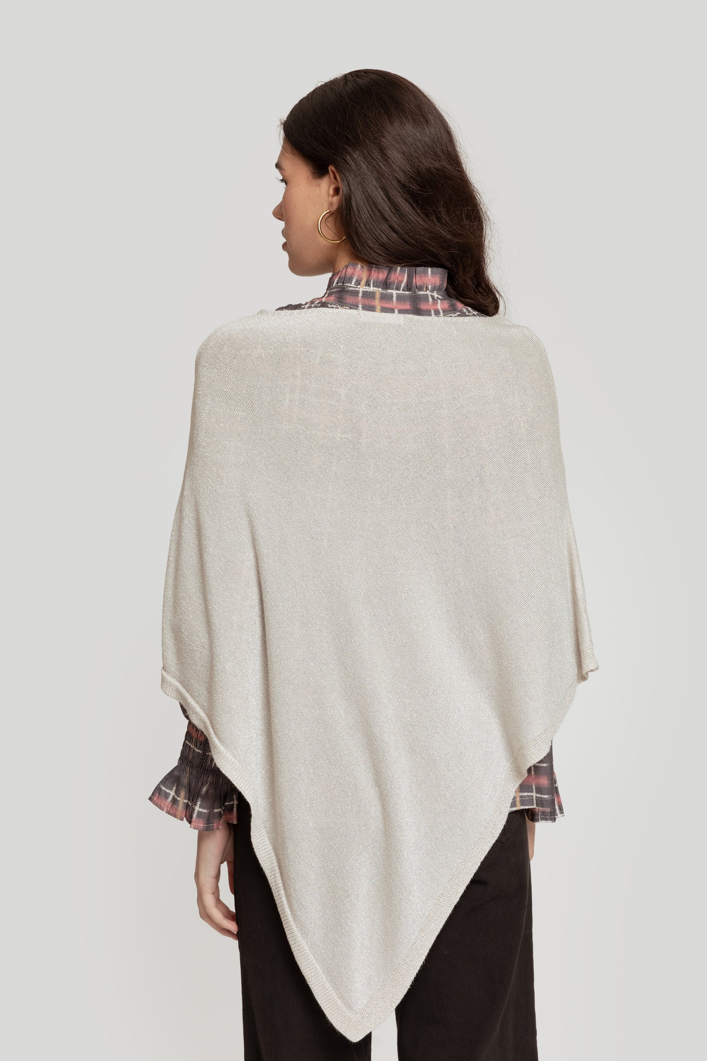 PONCHO ARMONIAS TEEN BRILLO