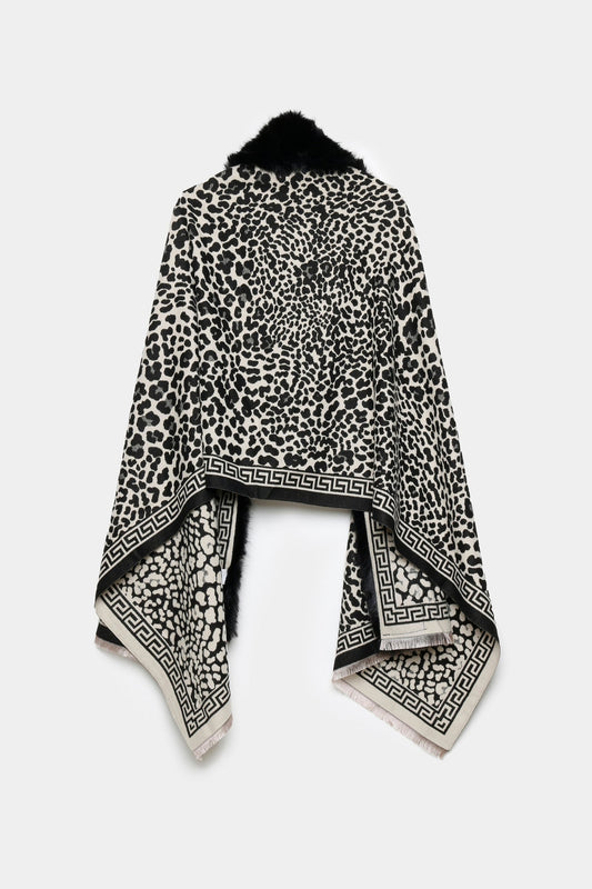PONCHO ARMONIAS LEOPARD