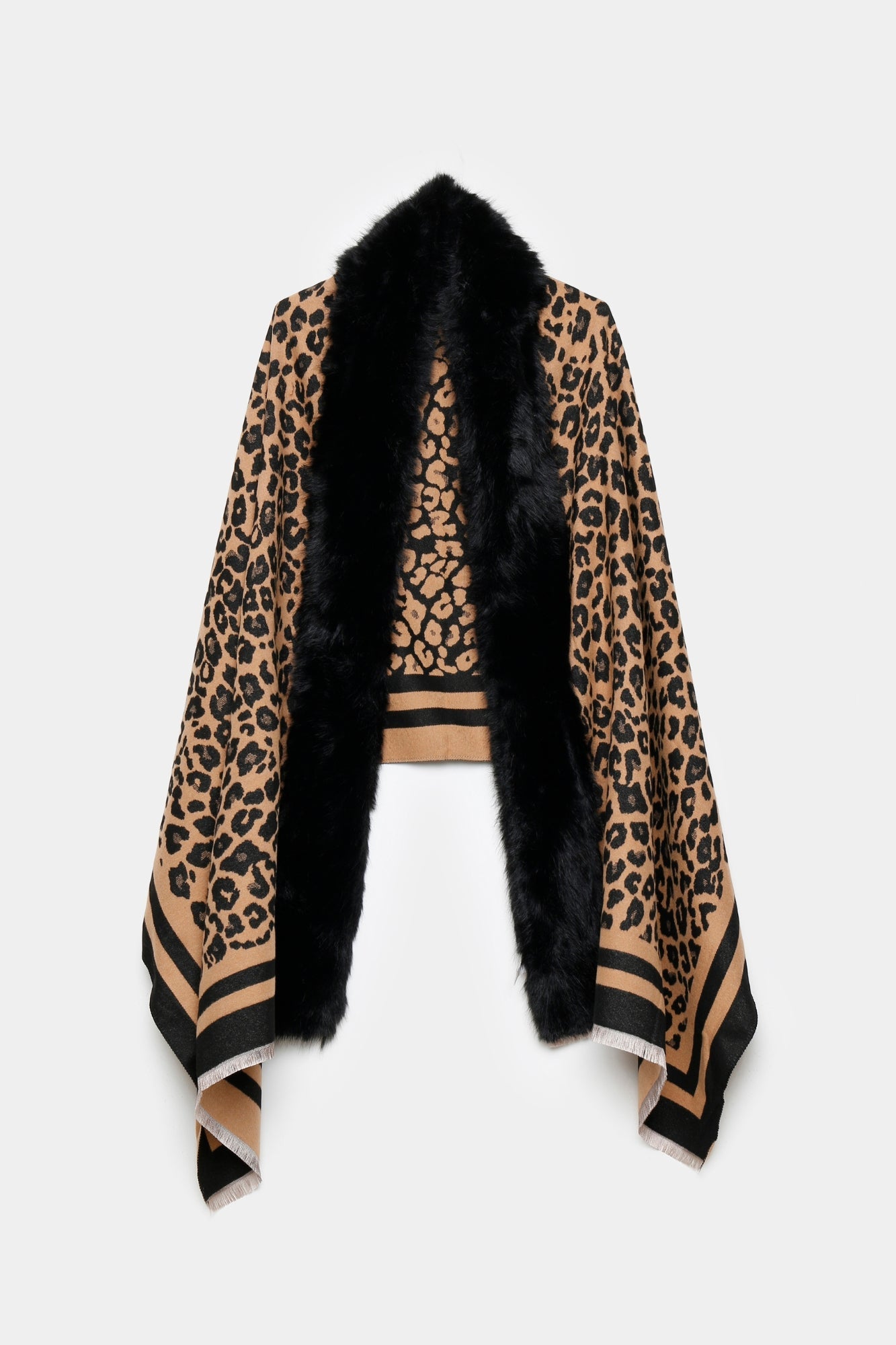 PONCHO ARMONIAS LEOPARD