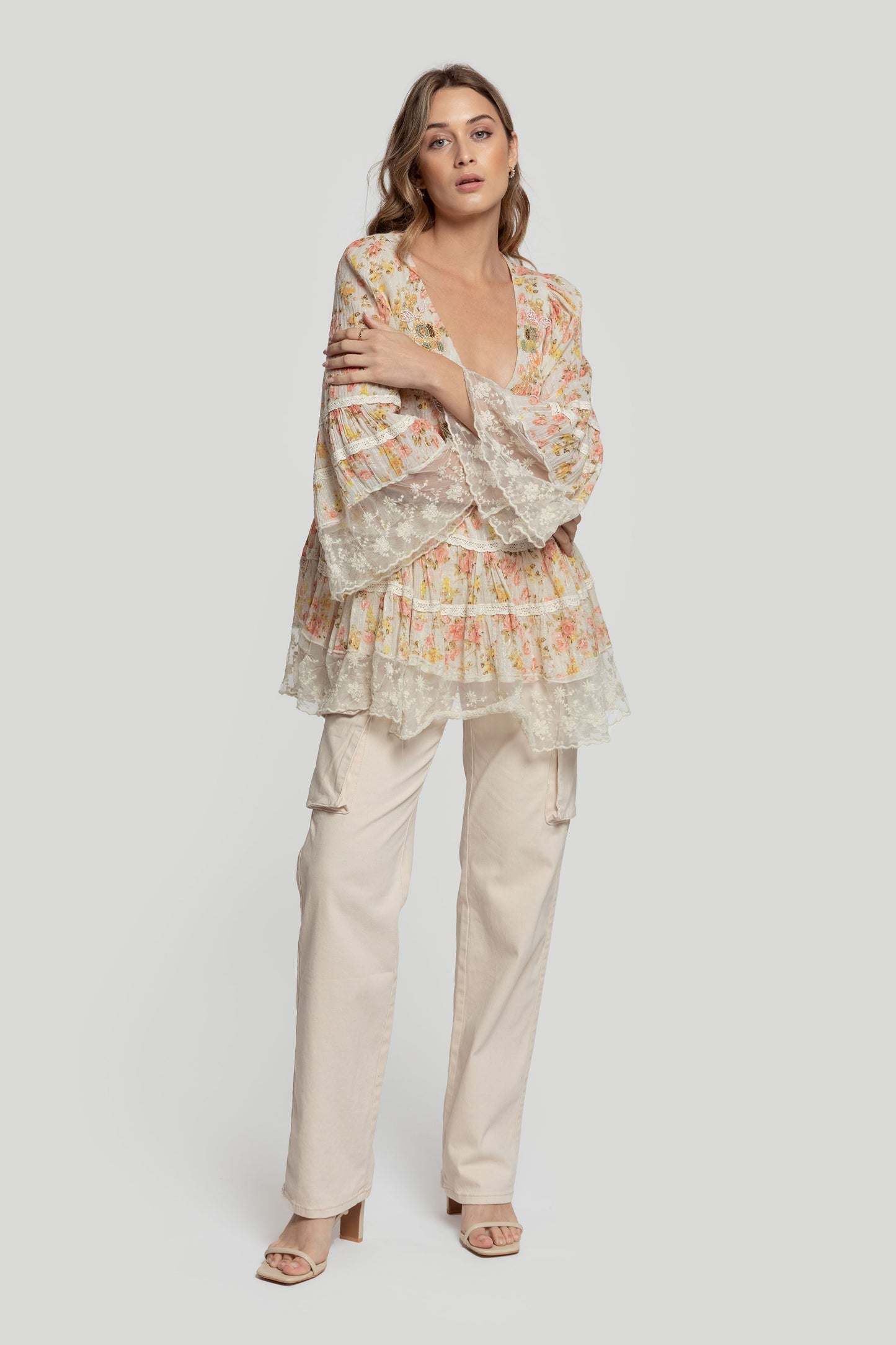 BLUSA BOHO ABALORIOS