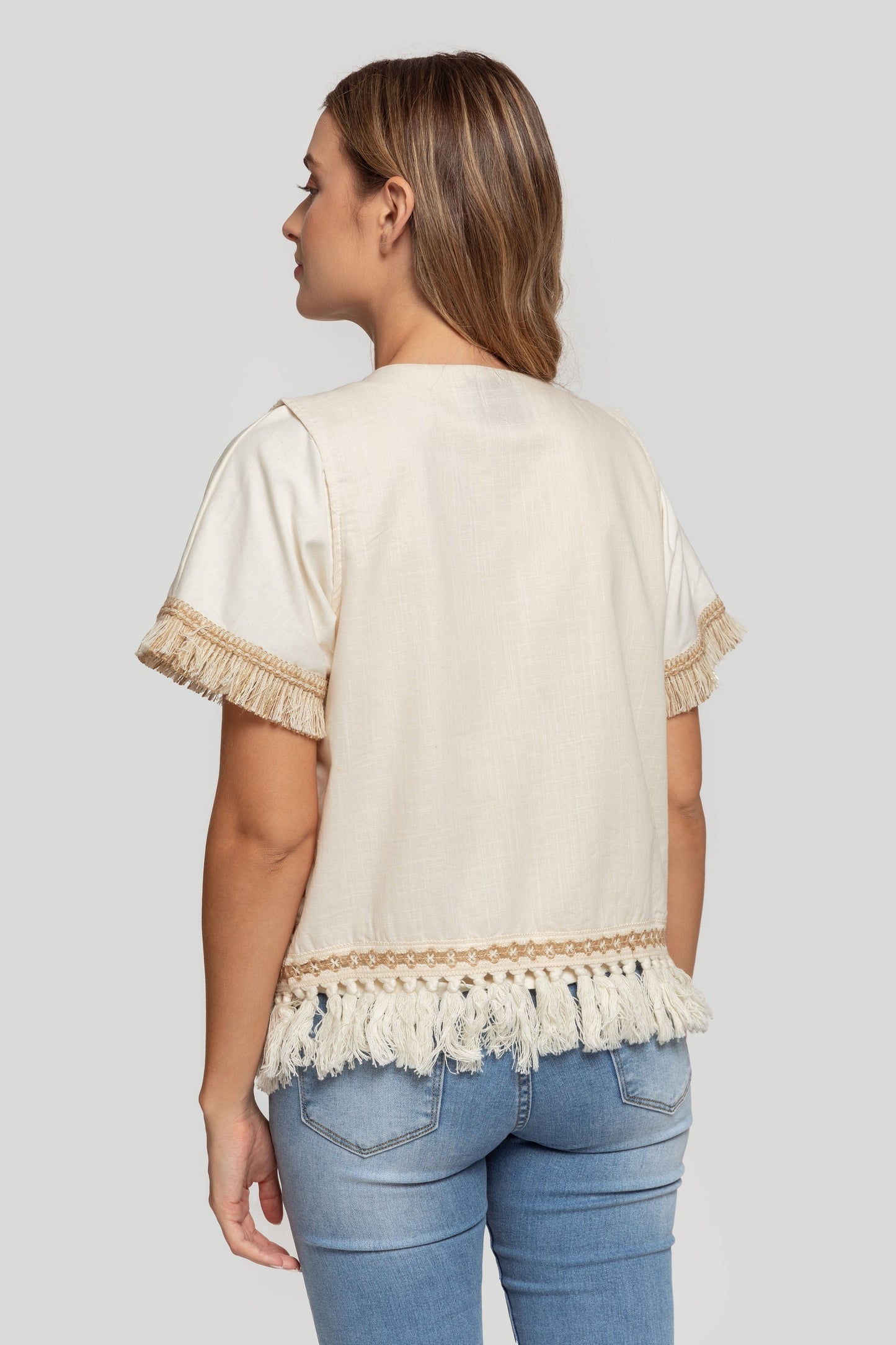 CHALECO ARMONIAS FLECOS