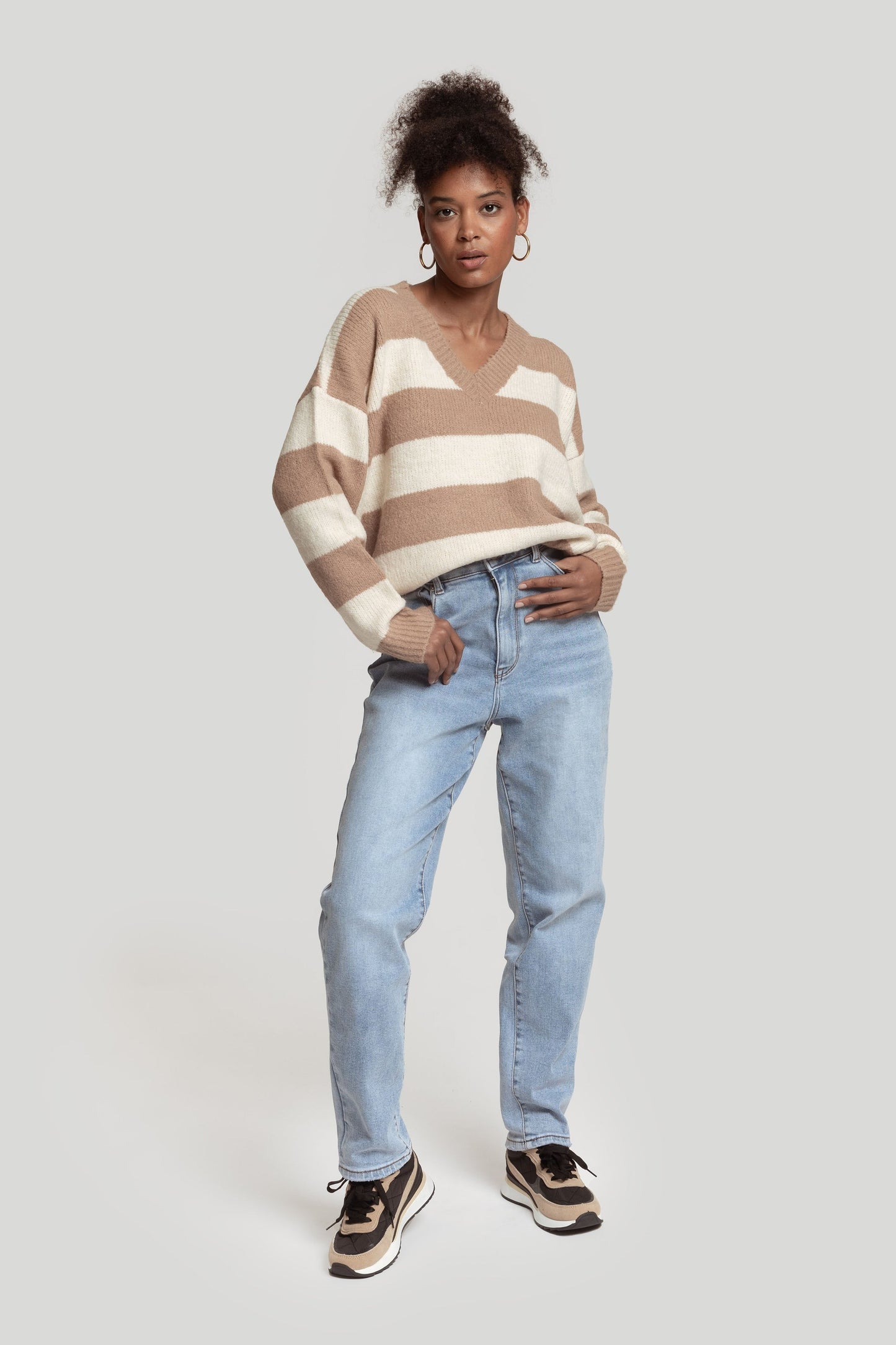 JEANS LAULIA MOM STRETCH