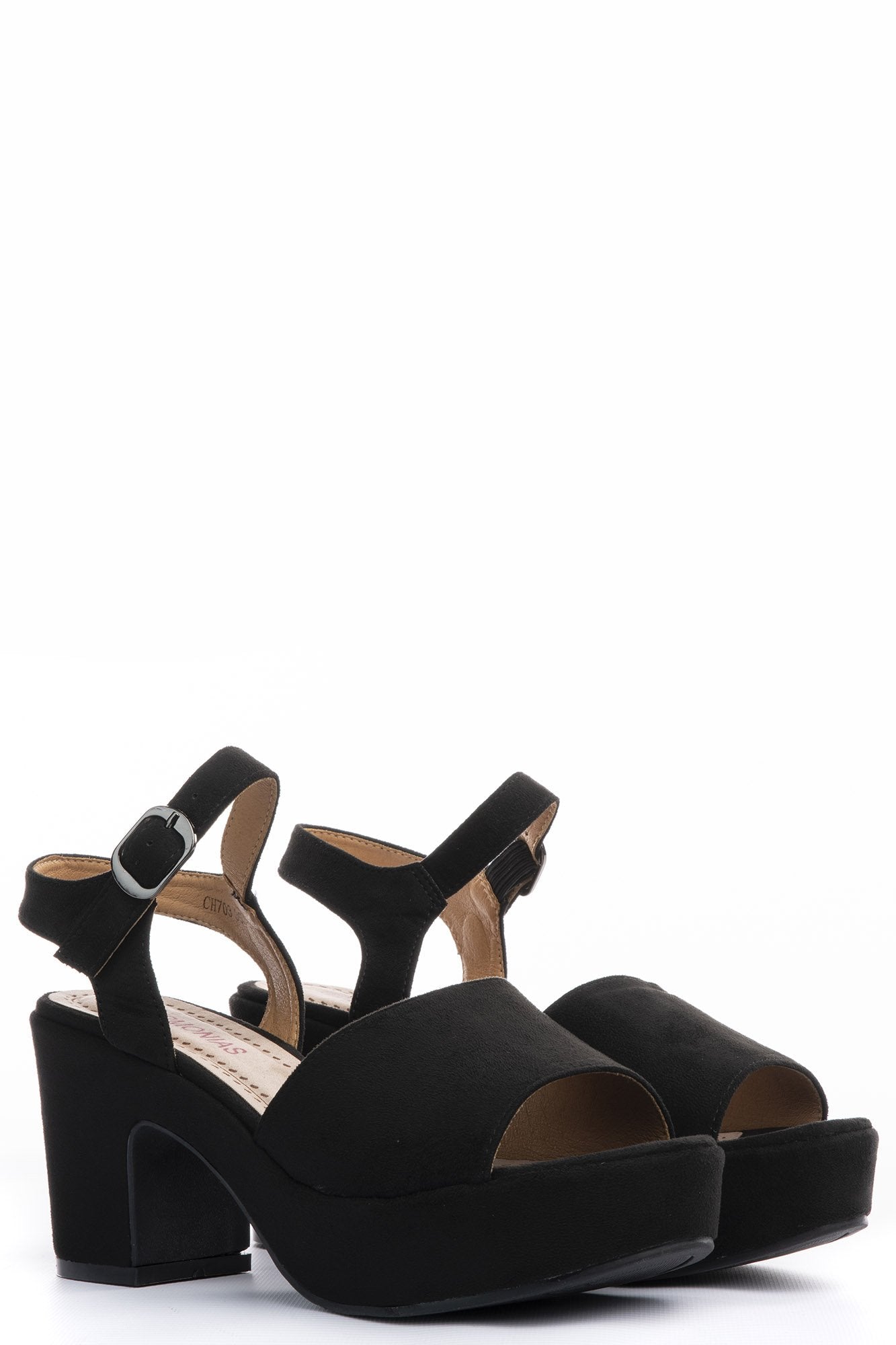 SANDALIA ARMONIAS TACÓN MEDIO