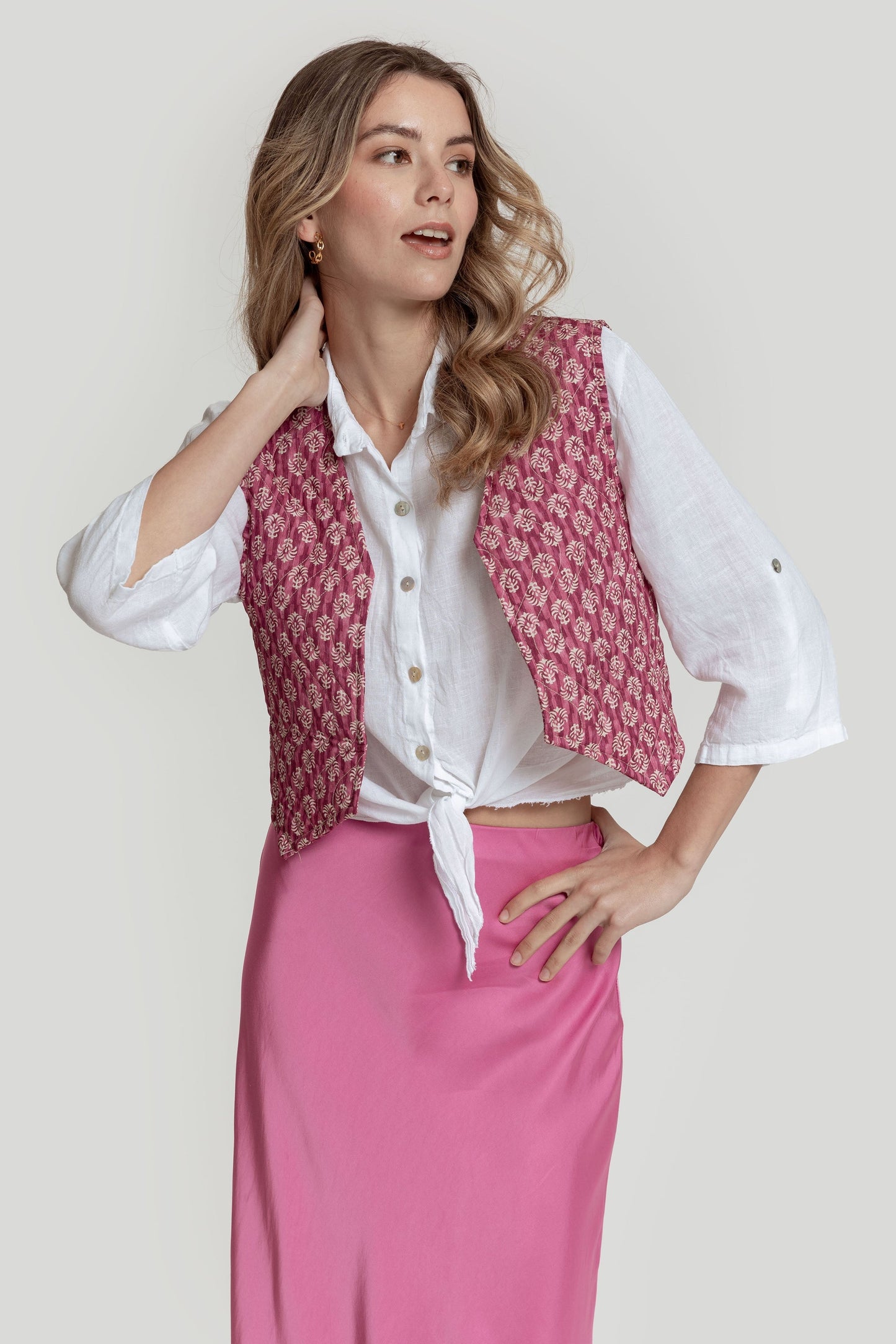 CHALECO MASSIMA GRAZIA CORTO