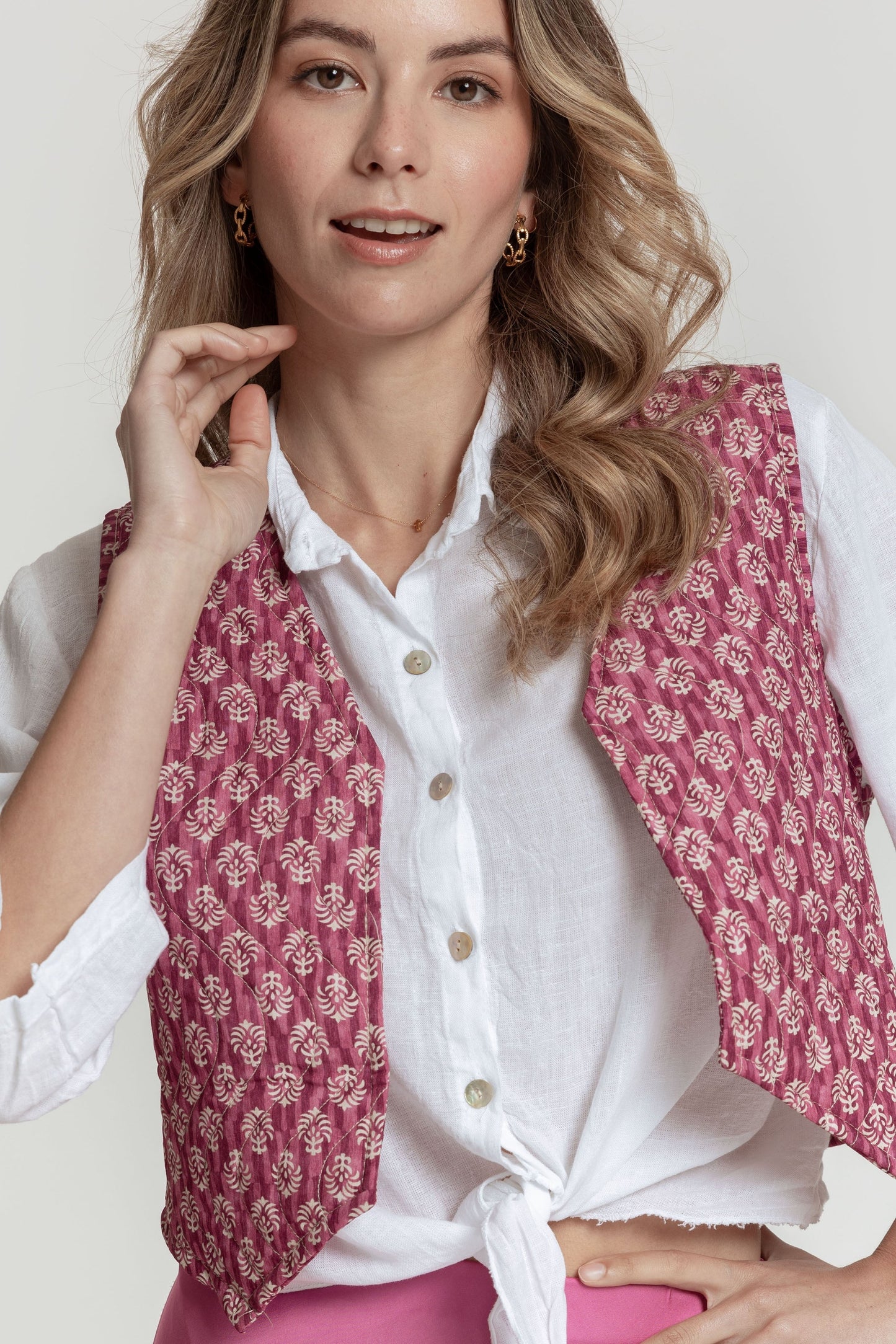 CHALECO MASSIMA GRAZIA CORTO