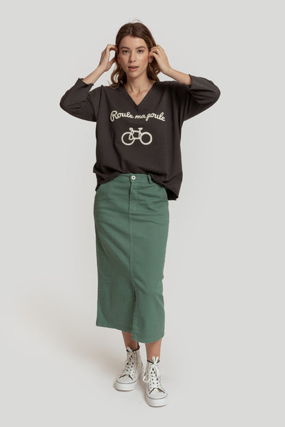 FALDA MASSIMA GRAZIA DENIM