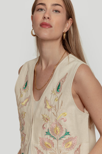 CHALECO ARMONIAS ABALORIOS