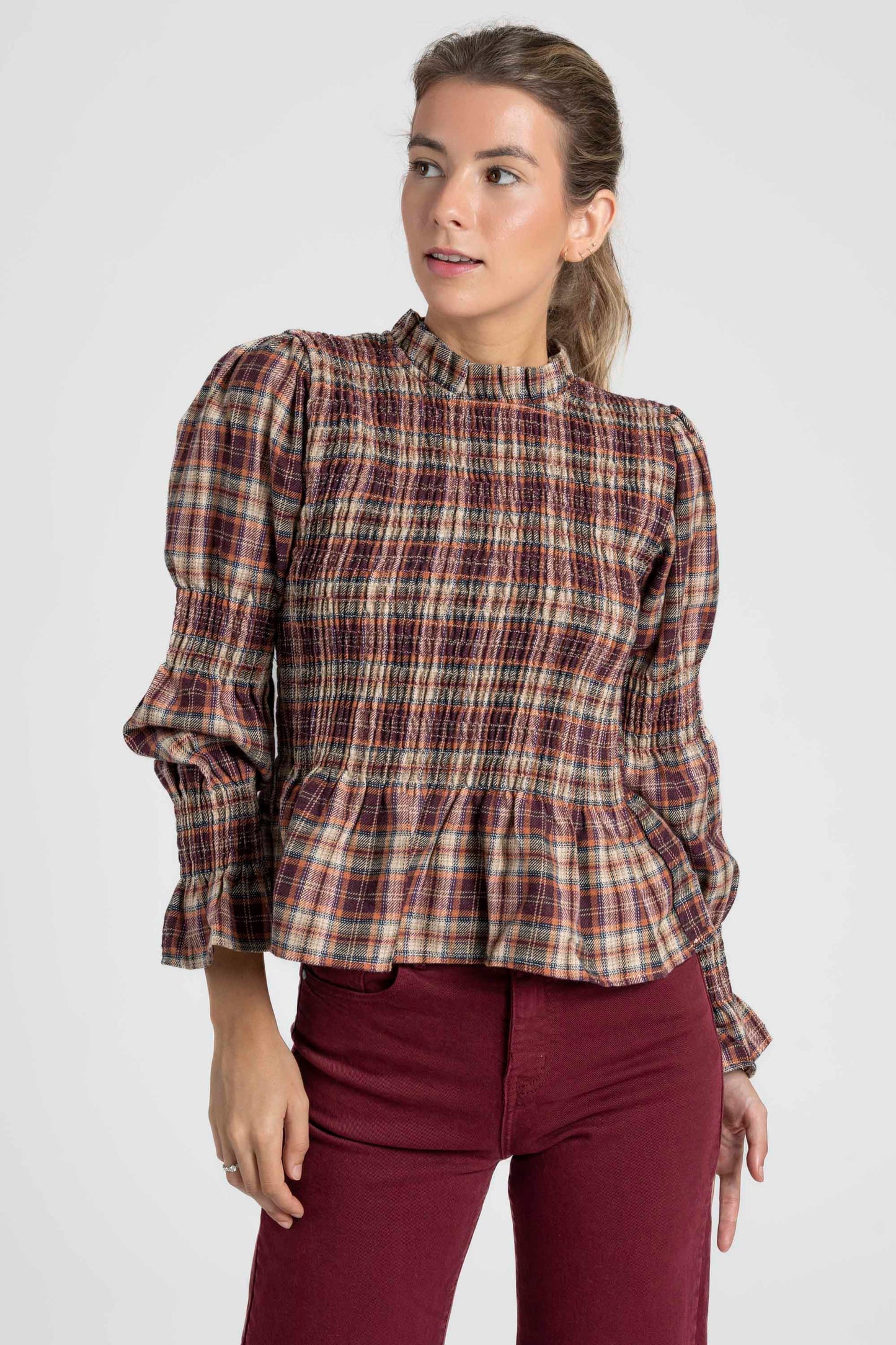 BLUSA ARMONIAS TEEN CUADROS