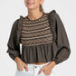 BLUSA ARMONIAS TEEN BORDADOS