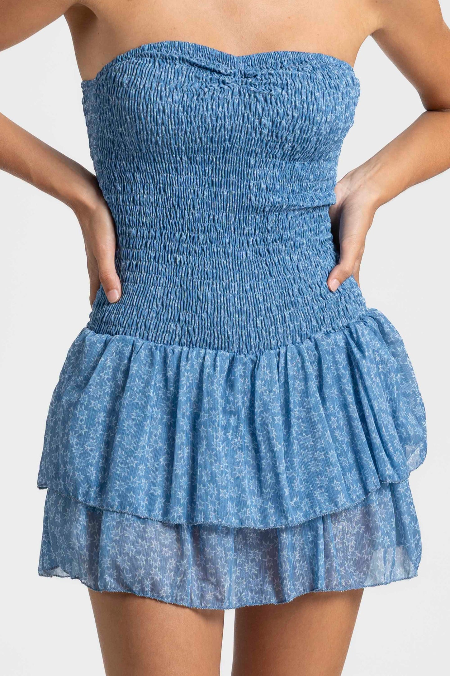 VESTIDO ARMONIAS TEEN ESTRELLAS