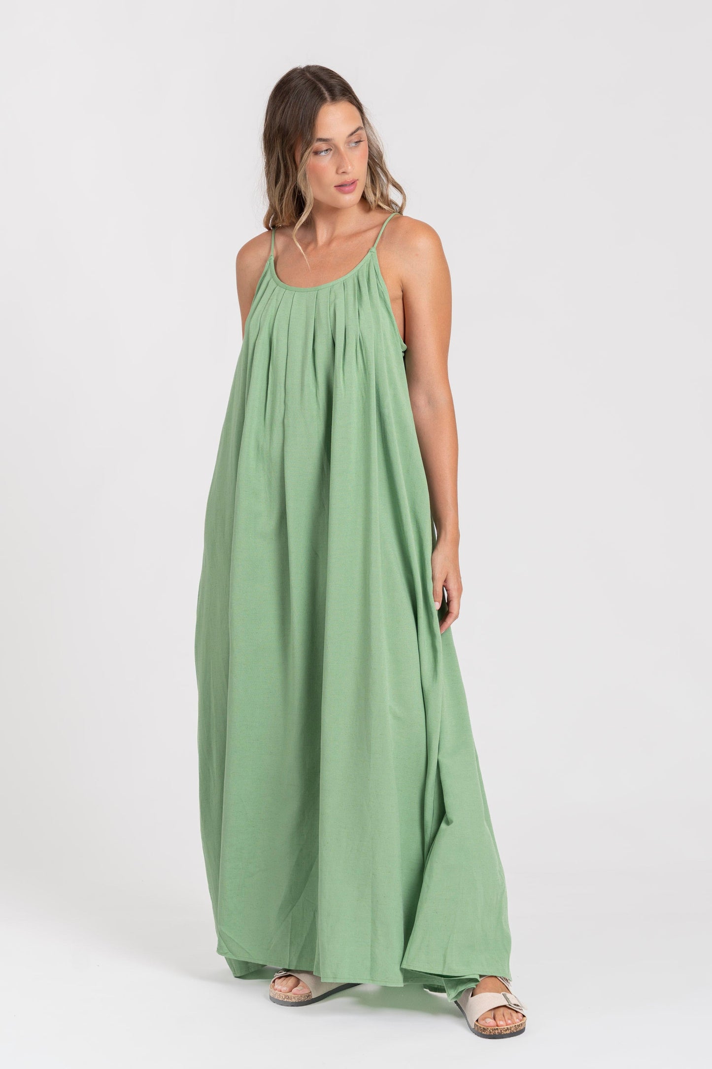 VESTIDO ARMONIAS LINO