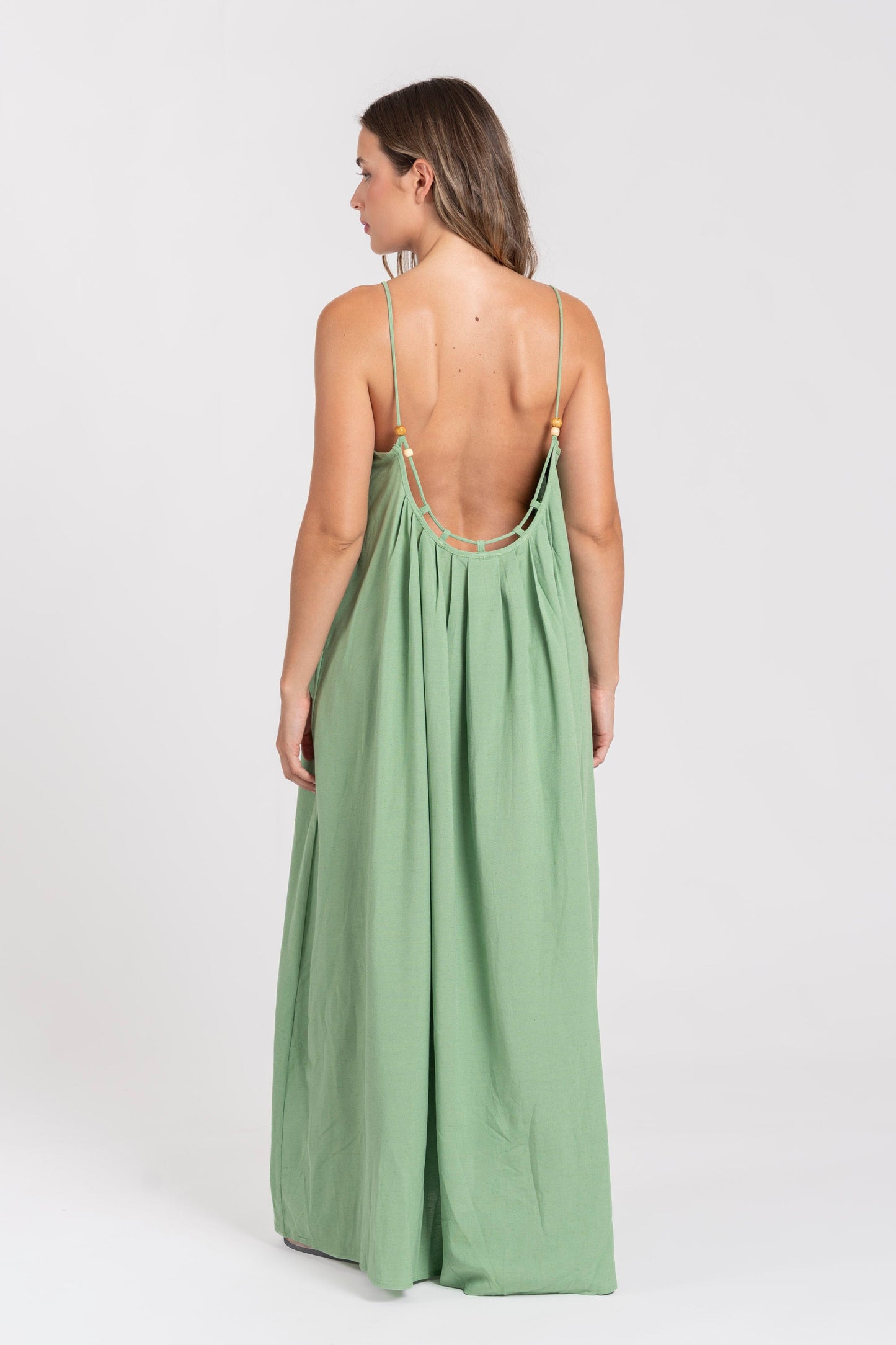 VESTIDO ARMONIAS LINO