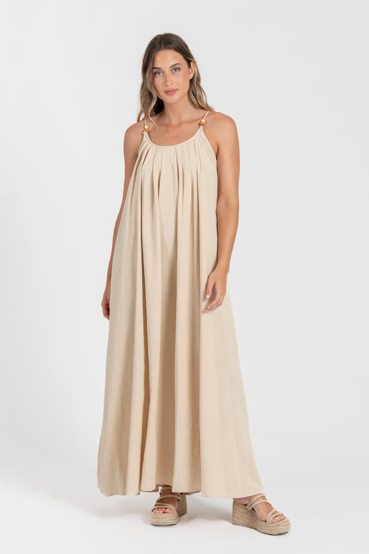 VESTIDO ARMONIAS LINO