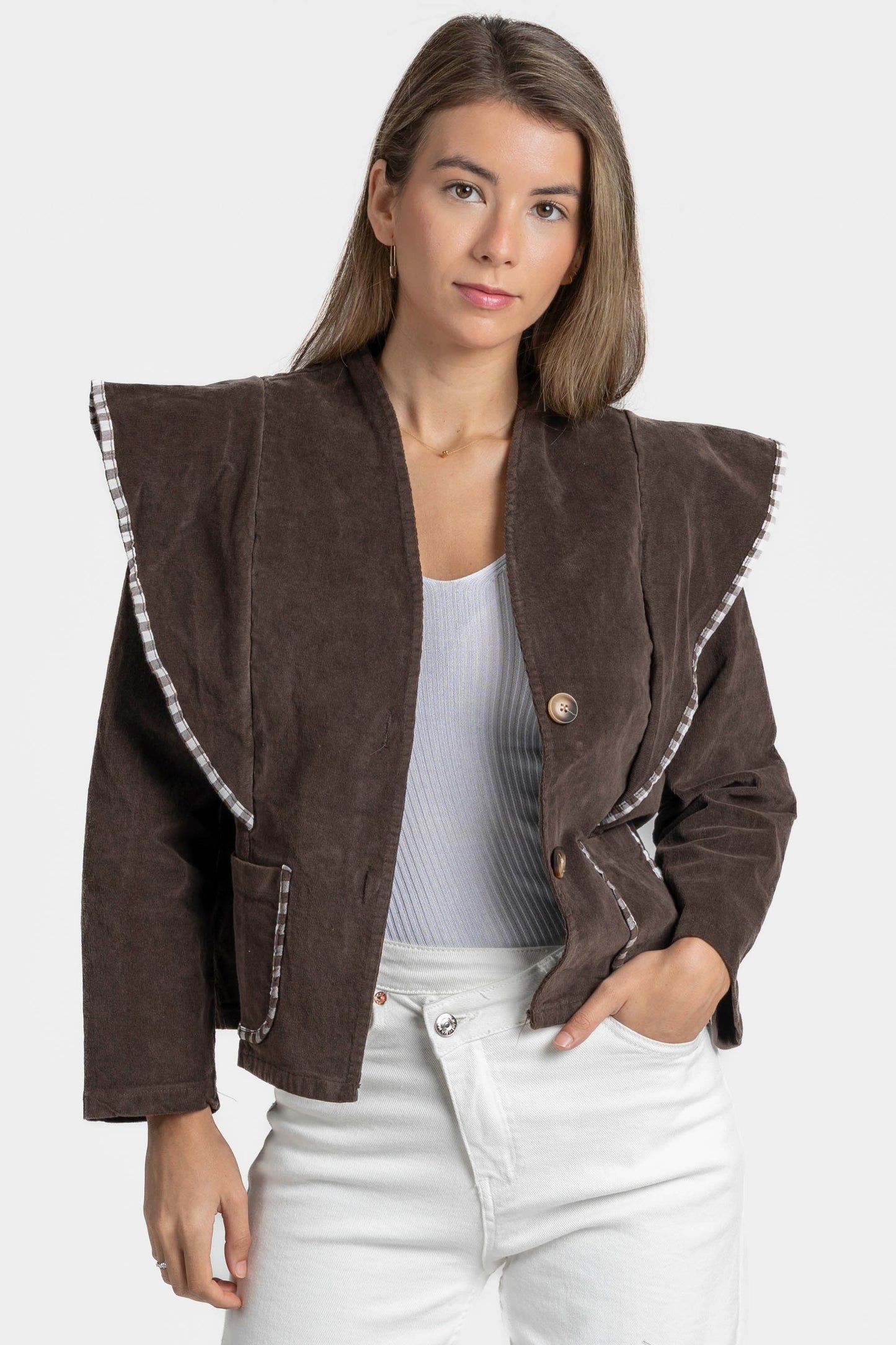 CHAQUETA ARMONIAS TEEN PANA