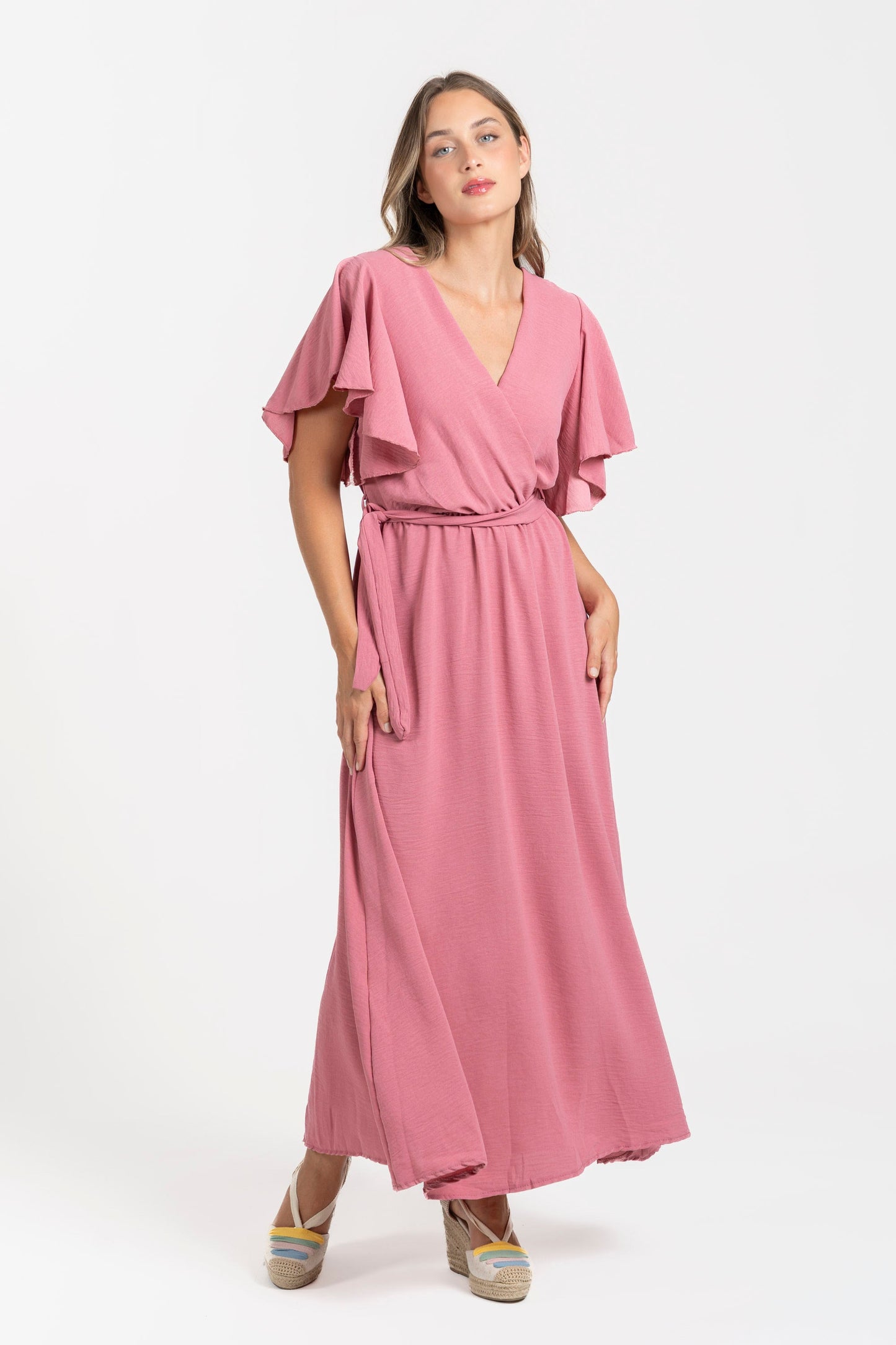 VESTIDO ARMONIAS ROSA