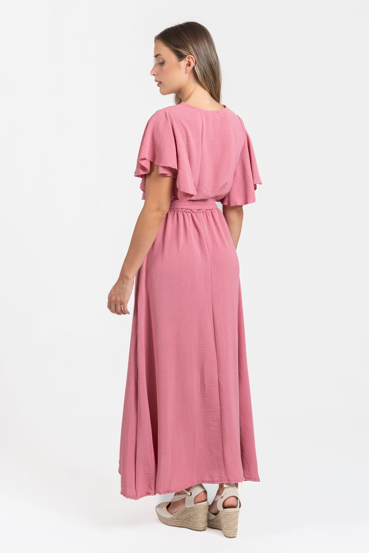 VESTIDO ARMONIAS ROSA