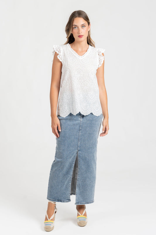 BLUSA ARMONIAS CALADO