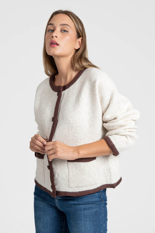 CHAQUETA ARMONIAS CONTRASTE