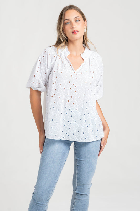BLUSA ARMONIAS BORDADOS