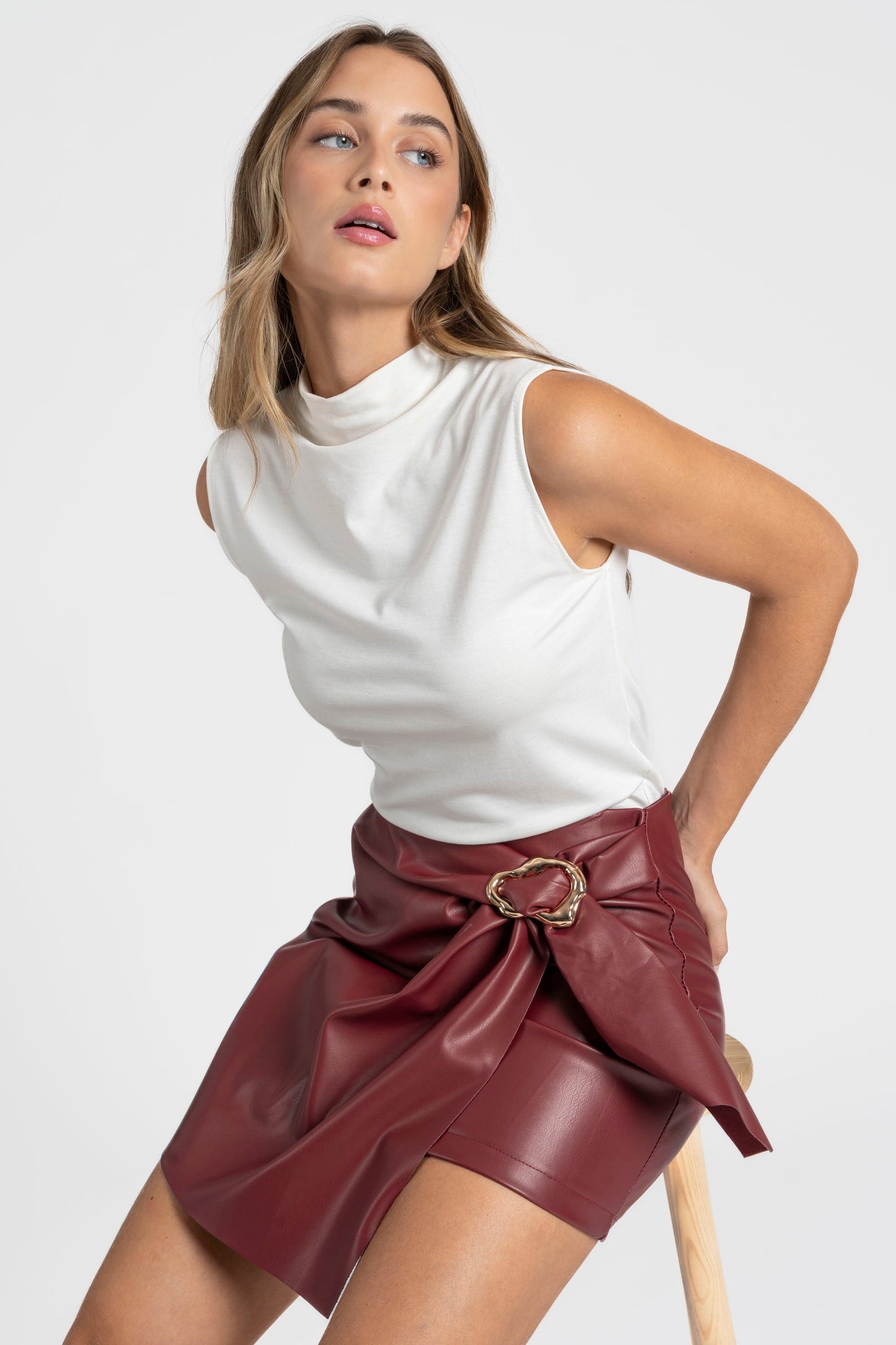 FALDA ARMONIAS HEBILLA