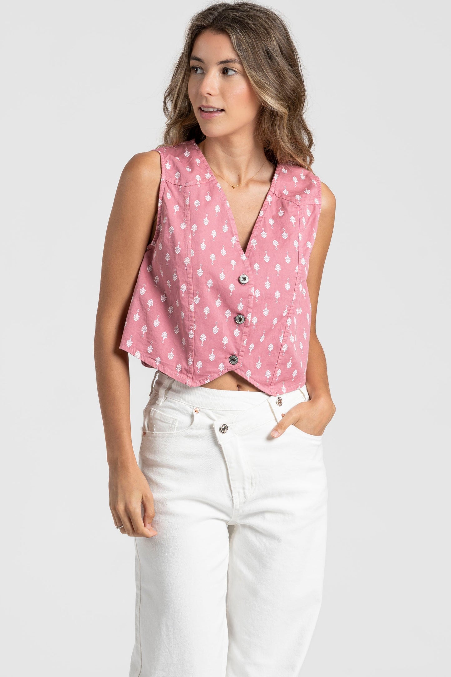 CHALECO MASSIMA GRAZIA ESTAMPADO