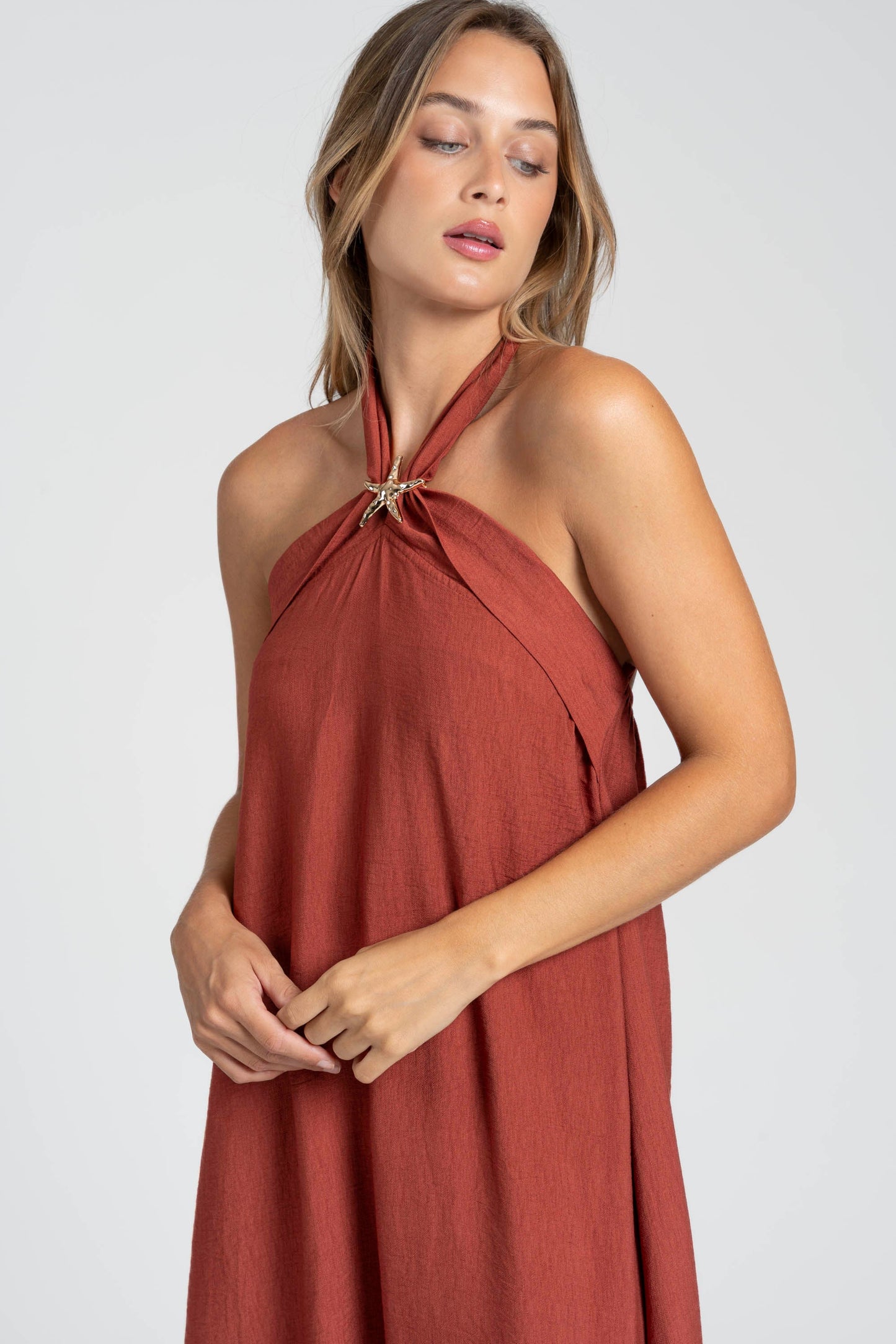 VESTIDO ARMONIAS TEEN MARINA