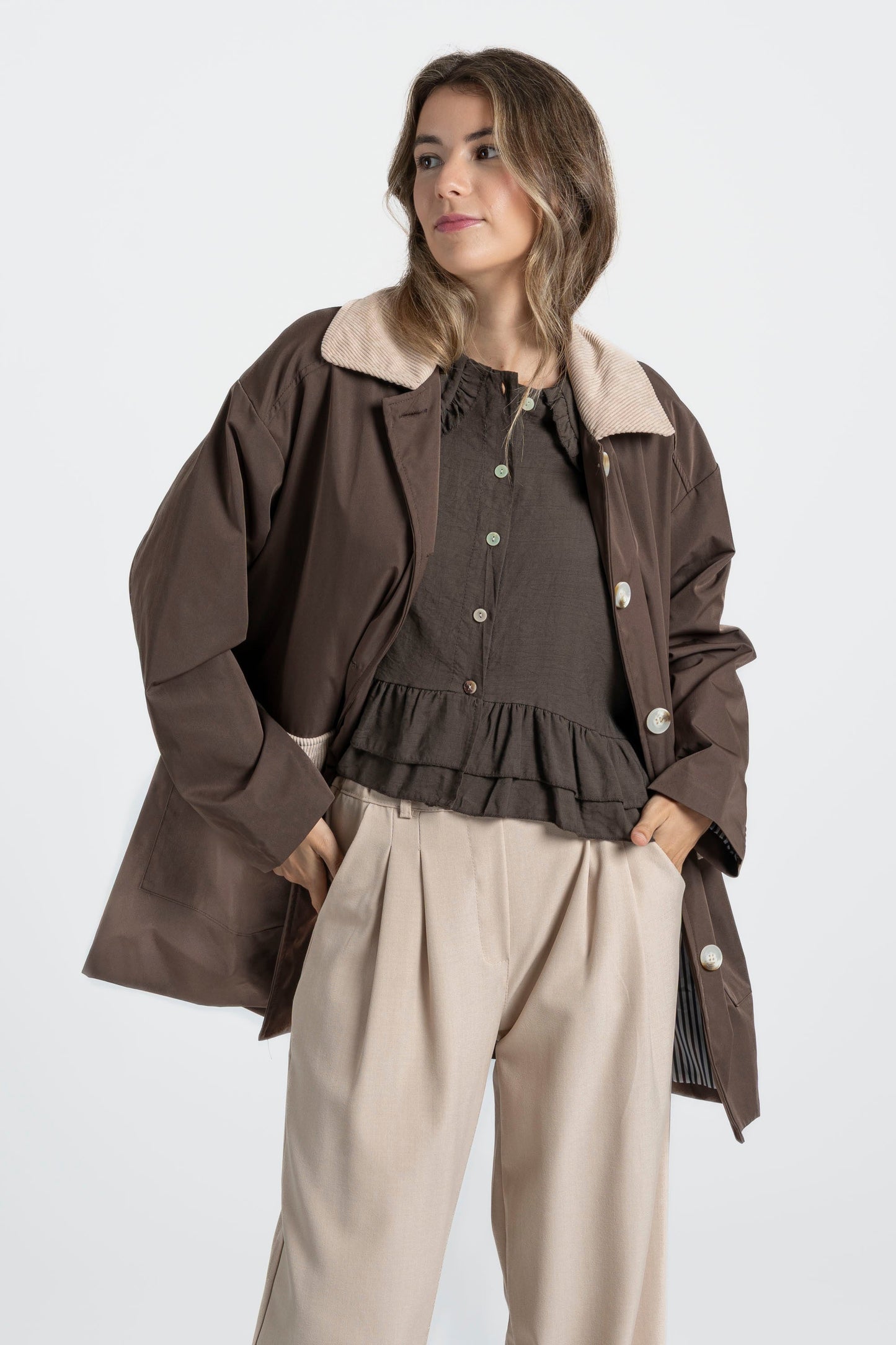 CHAQUETA ARMONIAS TEEN GABRIELA