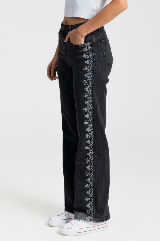 JEANS ARMONIAS TEEN BORDADOS