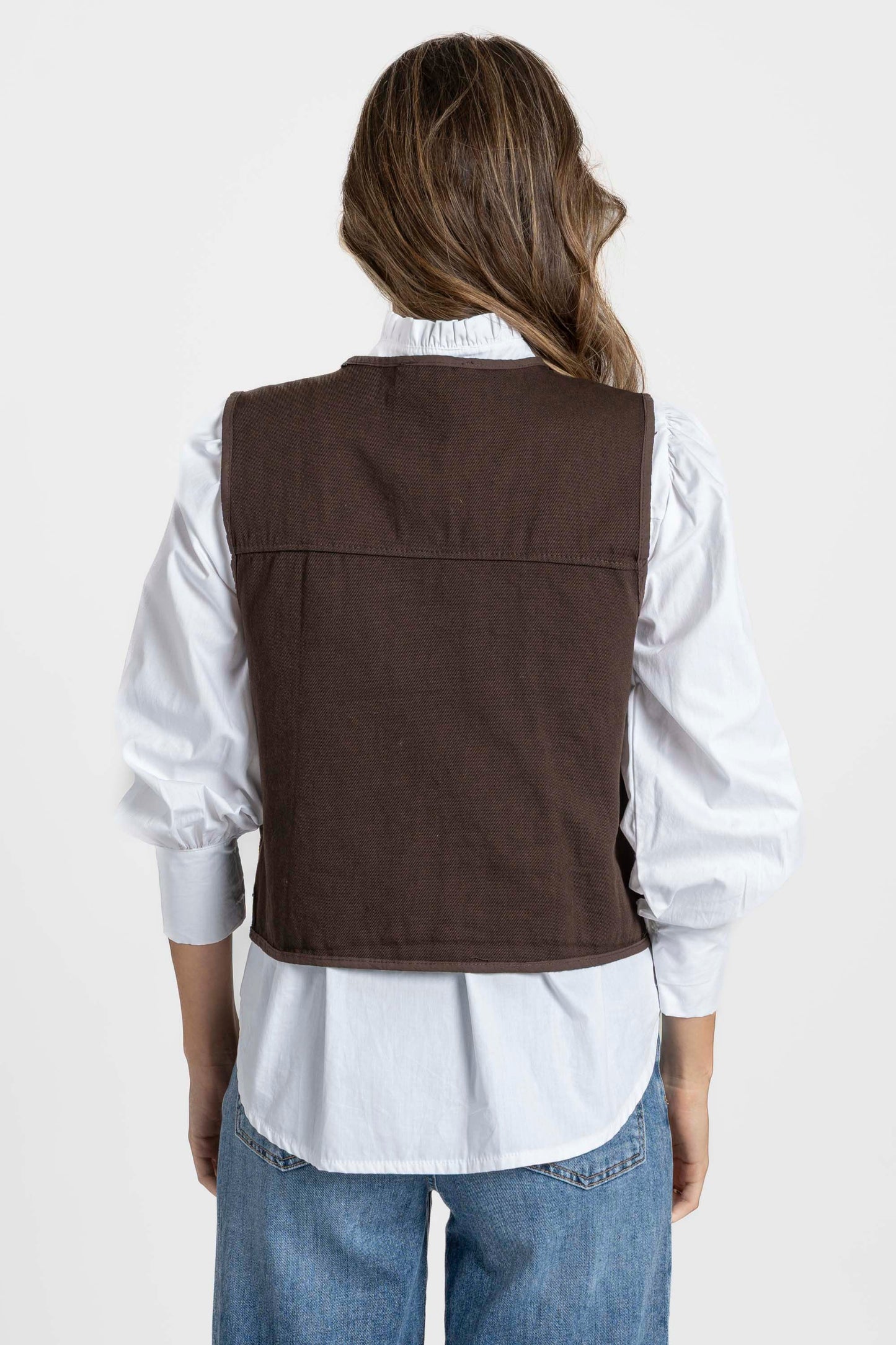 CHALECO ARMONIAS TEEN BRILLOS