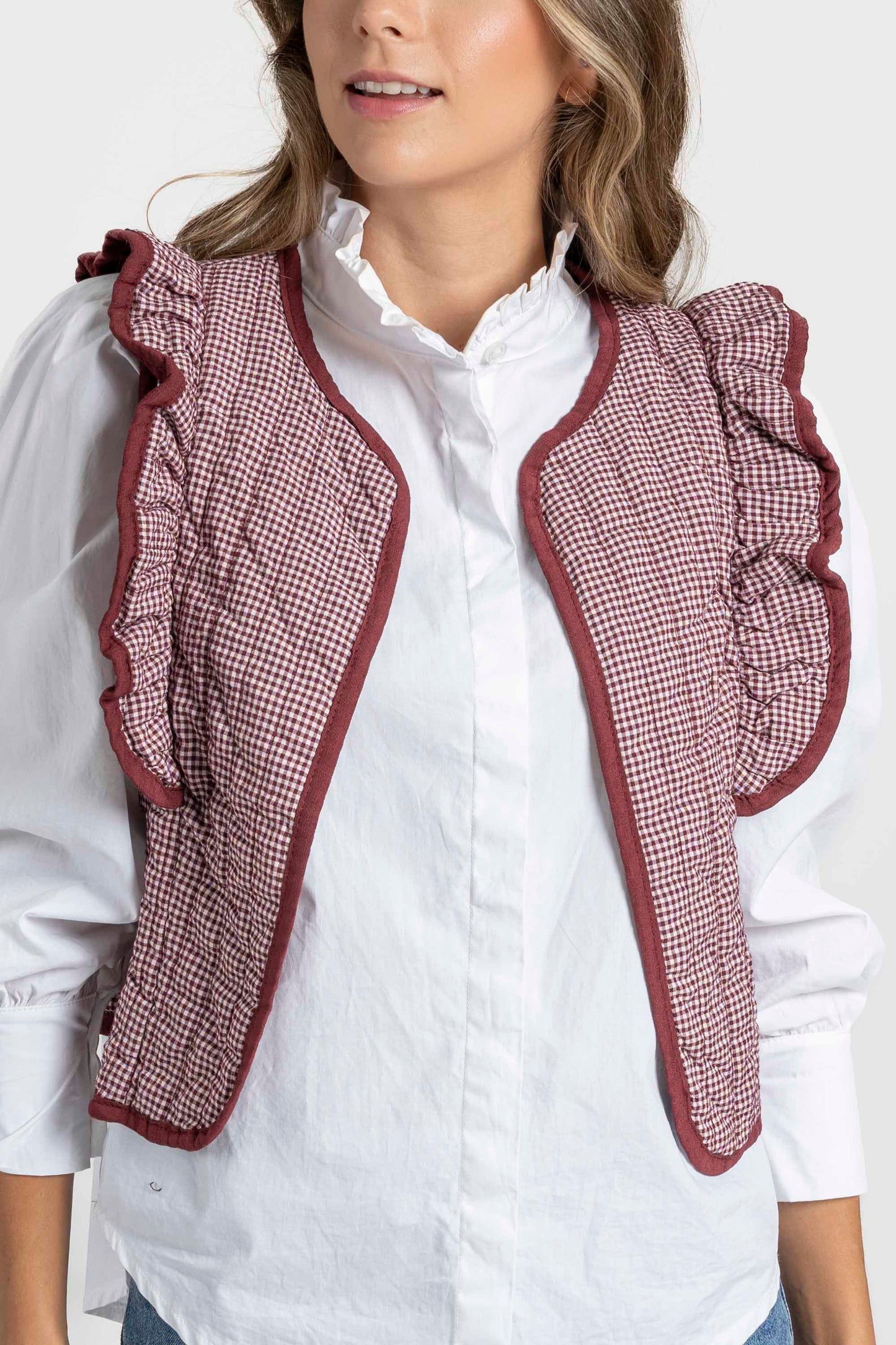 CHALECO ARMONIAS TEEN CUADROS