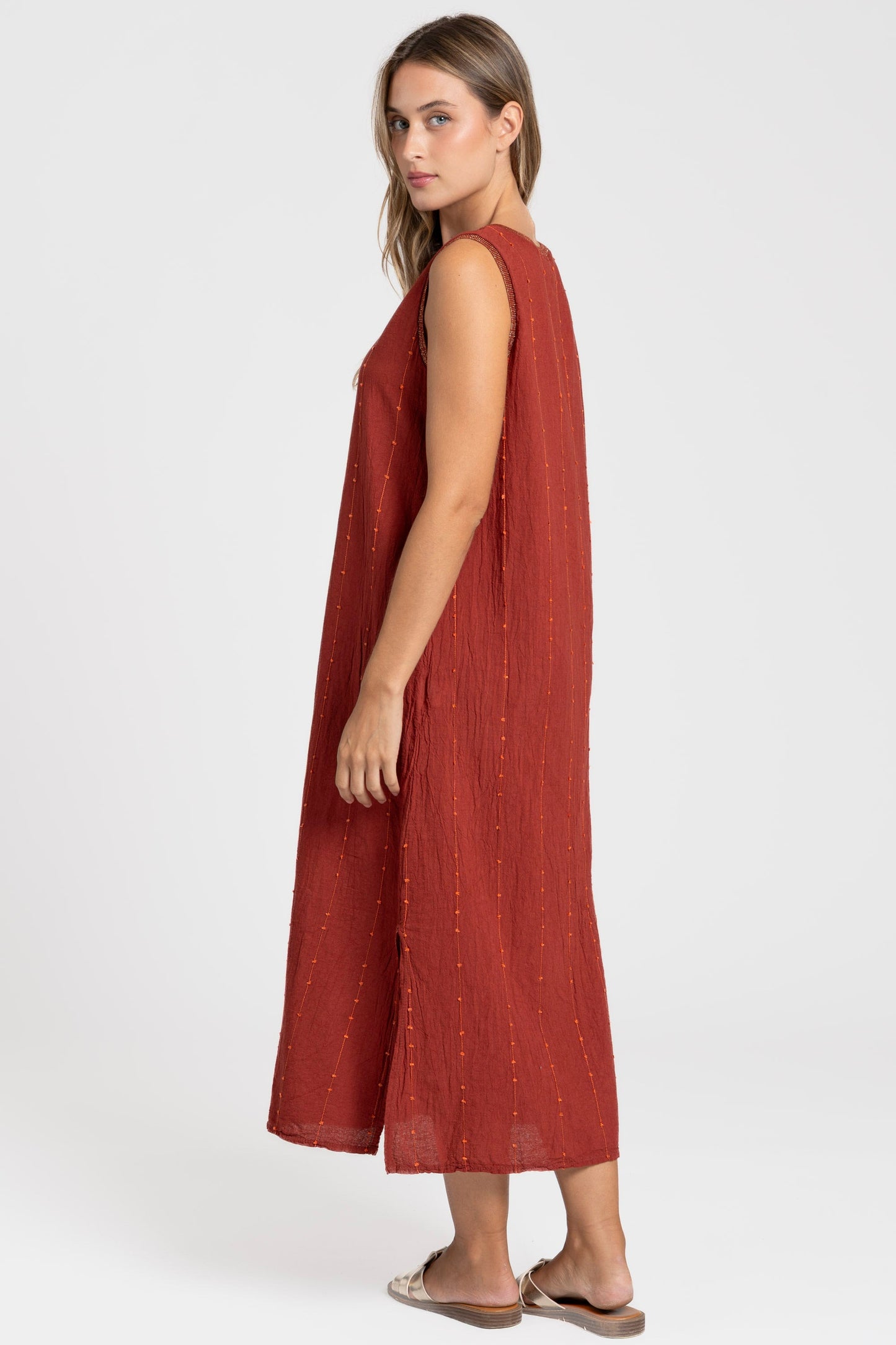 VESTIDO ARMONIAS LINO