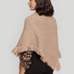 PONCHO ARMONIAS TRENZADO