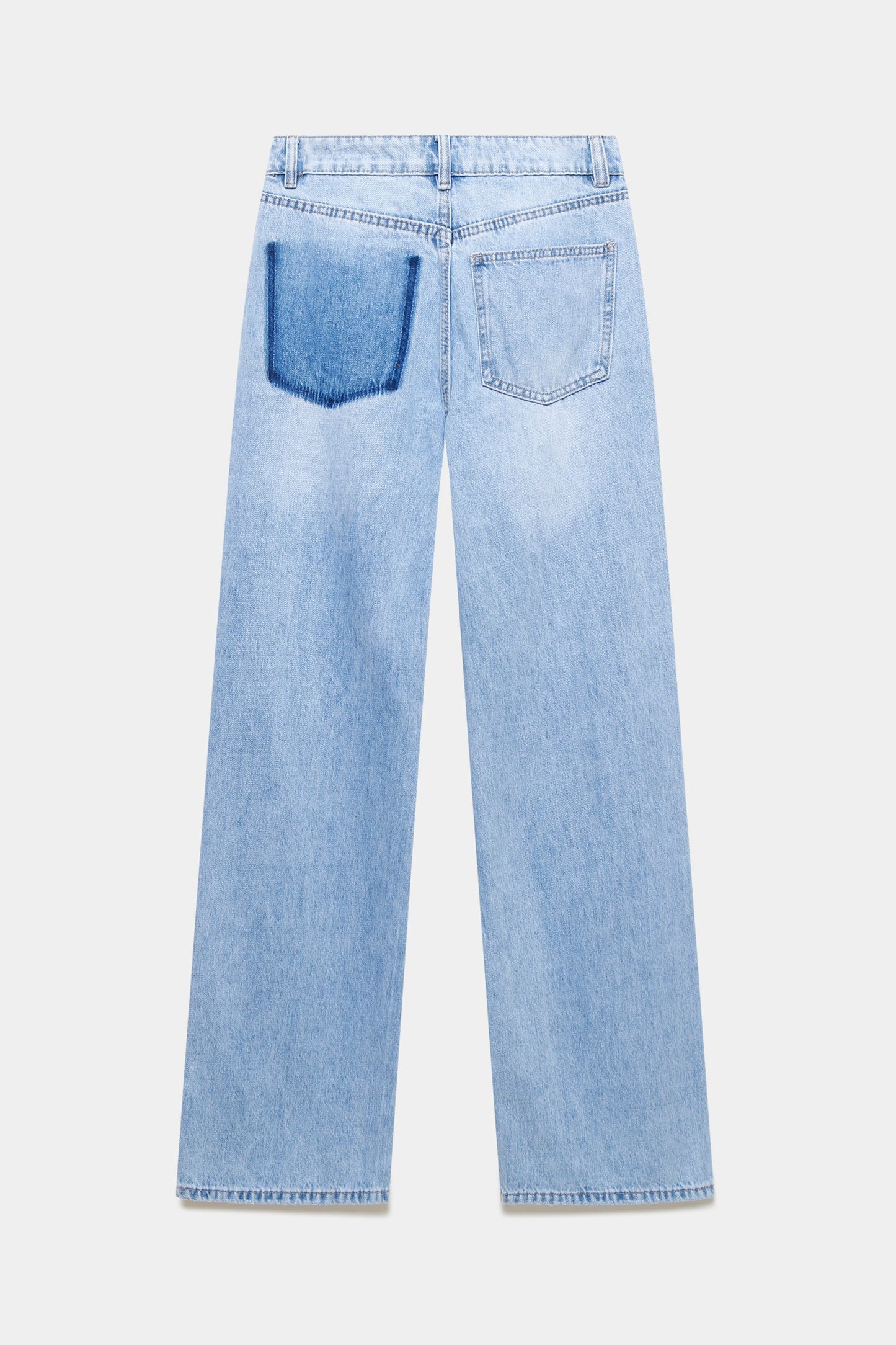 JEANS LAULIA WIDE LEG ROTOS