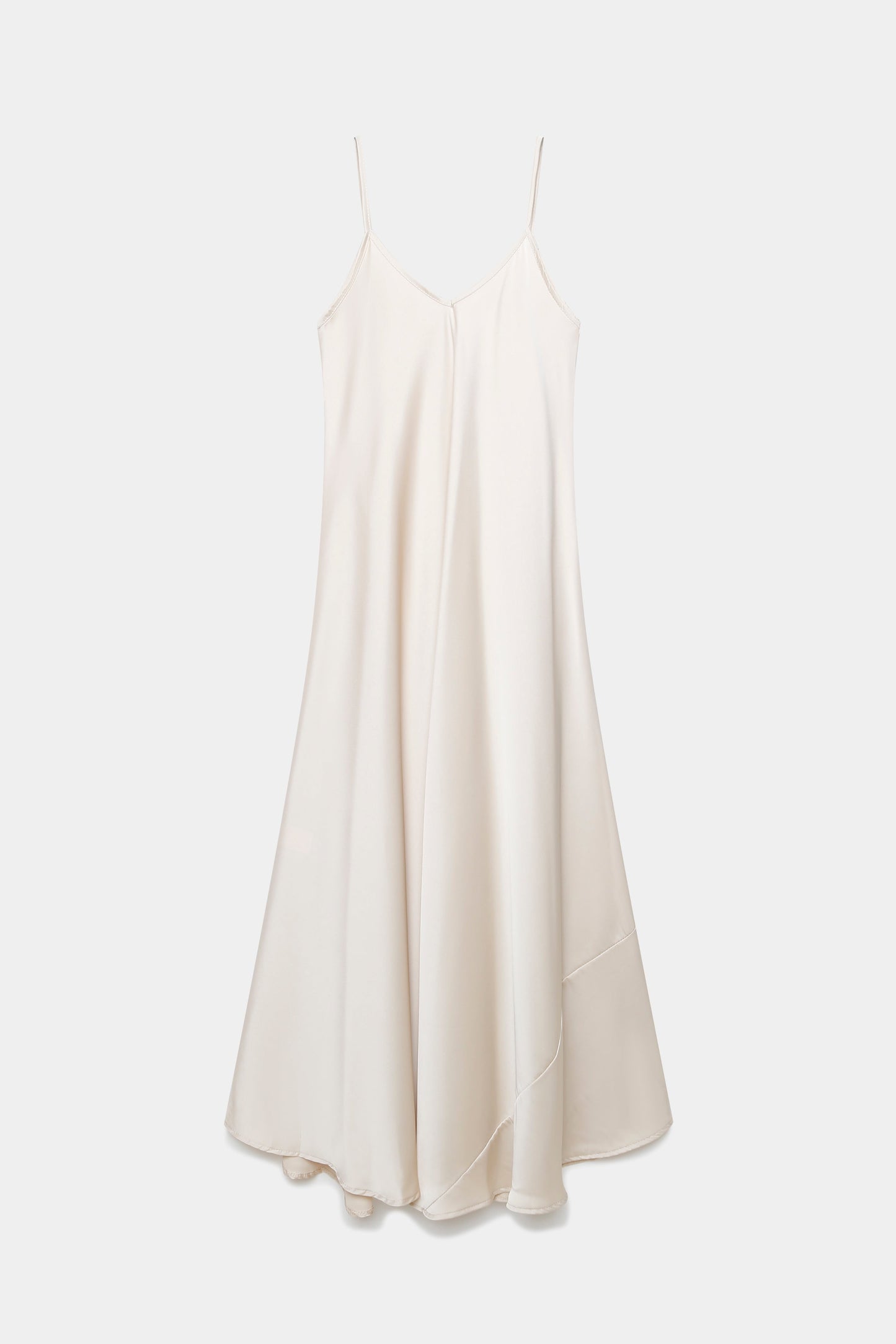 VESTIDO ARMONIAS SATINADA