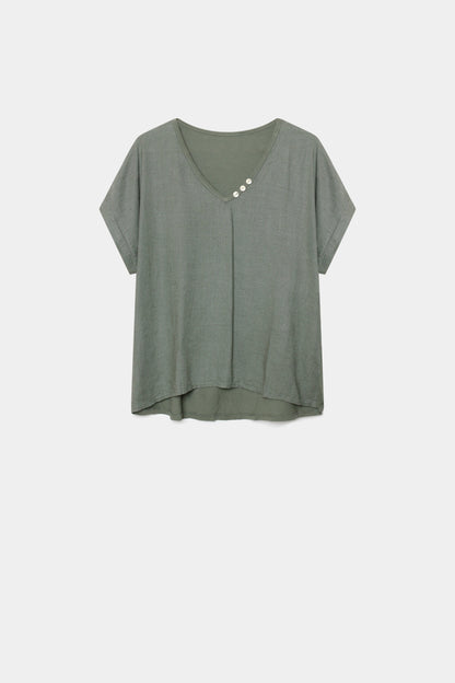 BLUSA ARMONIAS CURVE LINO