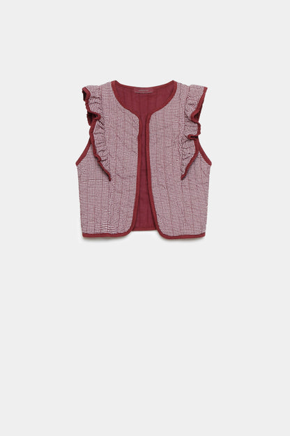 CHALECO ARMONIAS TEEN CUADROS