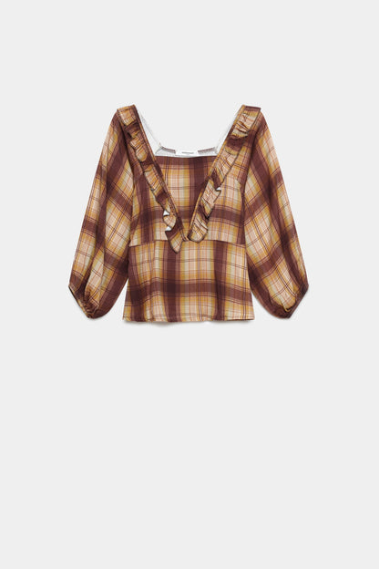 BLUSA ARMONIAS TEEN CUADROS