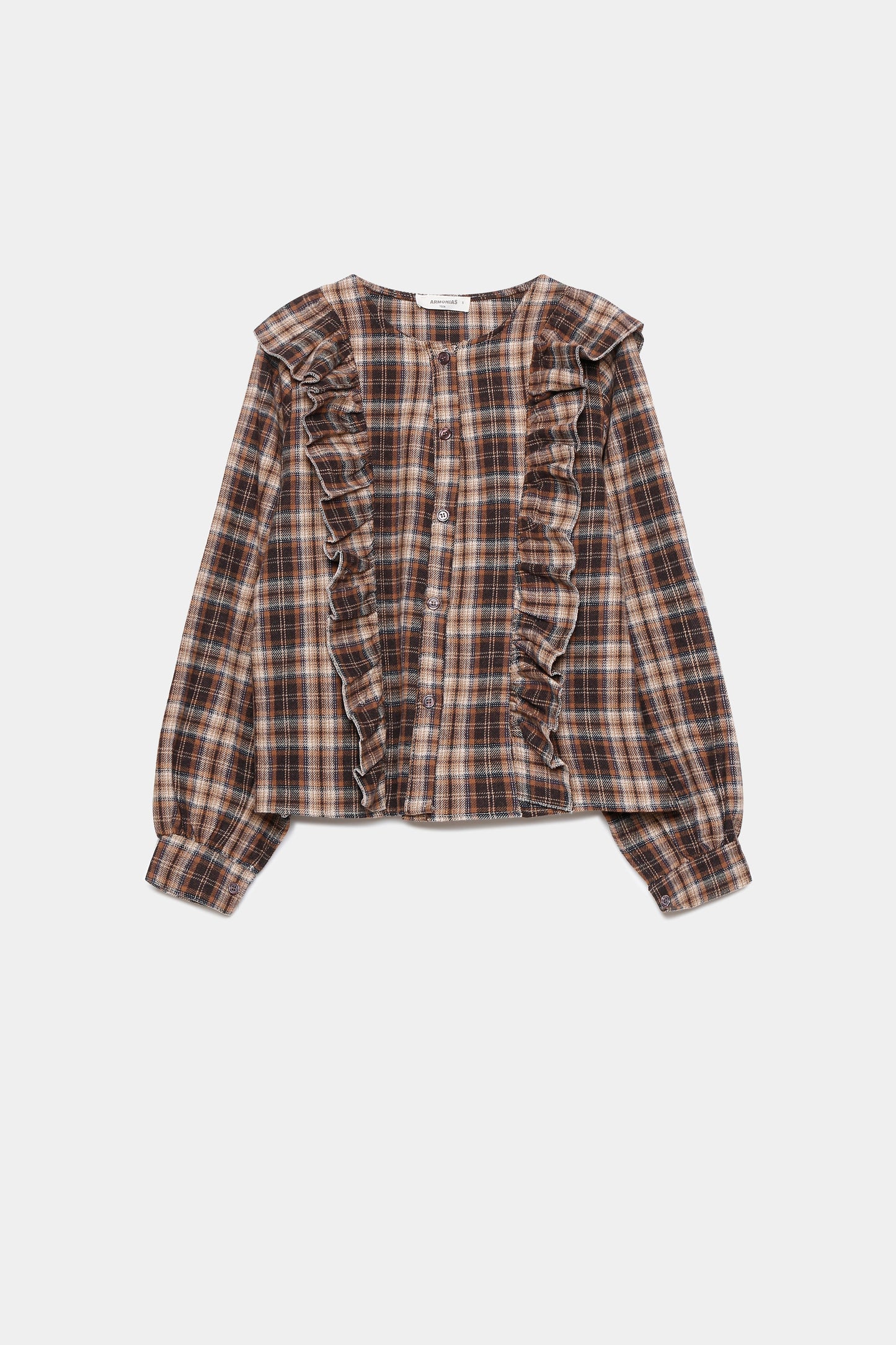 BLUSA ARMONIAS TEEN CUADROS