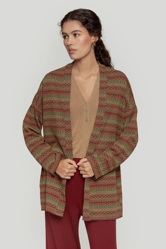 CHAQUETA MASSIMA GRAZIA BRILLO