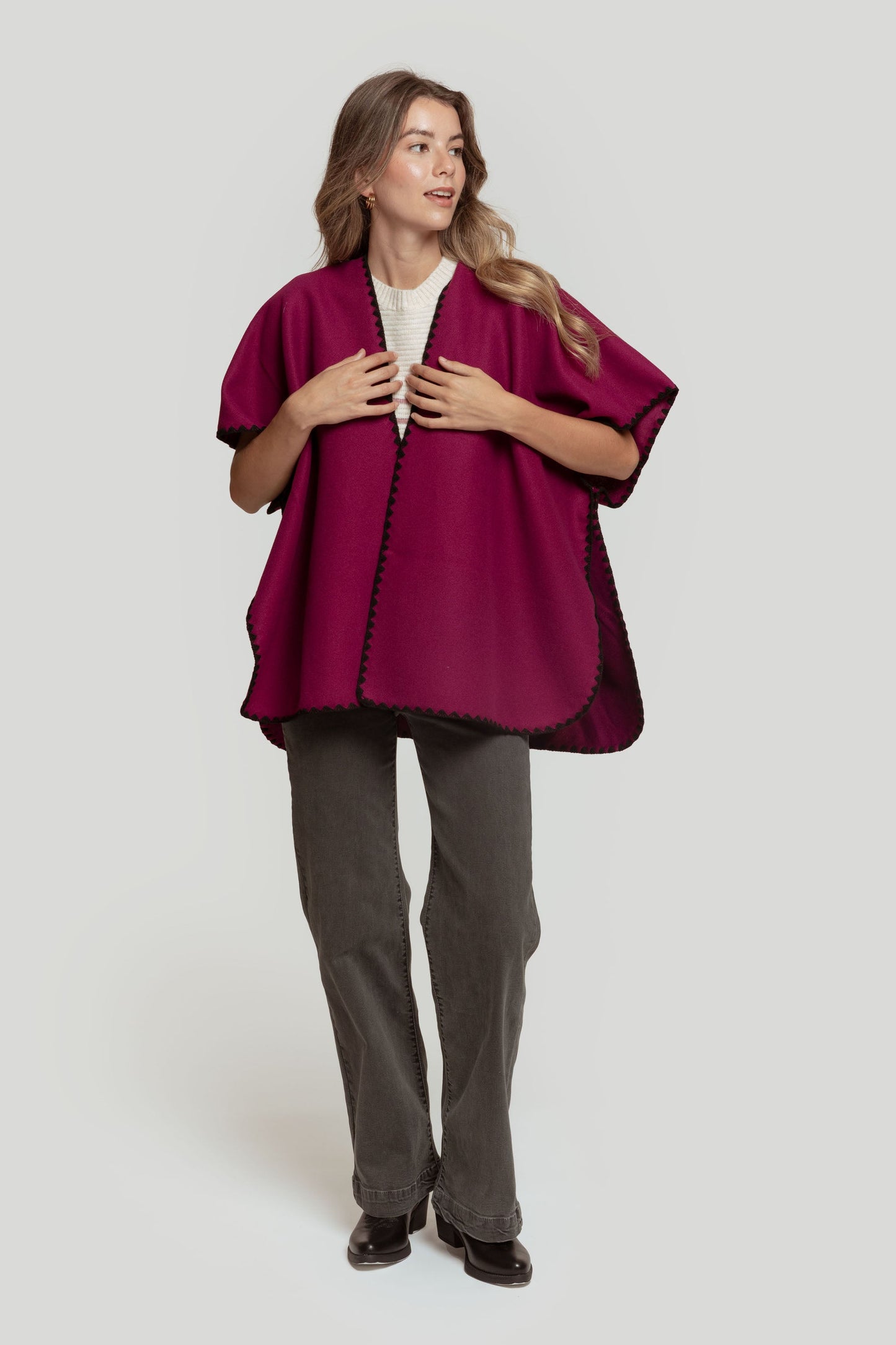 PONCHO MASSIMA GRAZIA OVERISZE